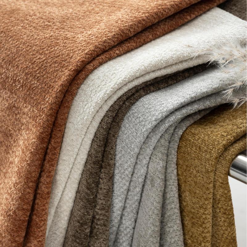 स्नोफ्लेक ऊन सेनील पर्दा कपड़ा